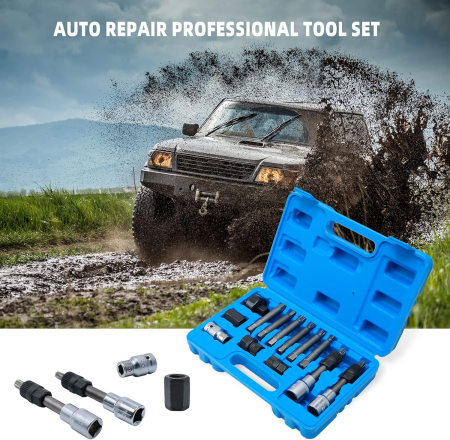 Trusa universala pentru demontat/montat fulii alternator 13 piese [2]