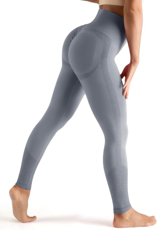 Colanti elastici pentru sport femei, gri XL [2]
