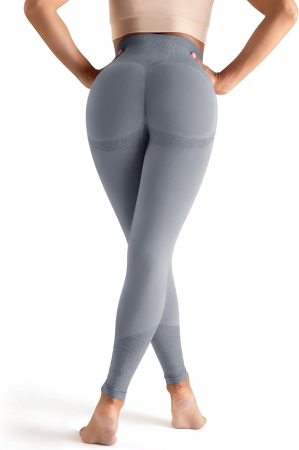 Colanti elastici pentru sport femei, gri XL [5]