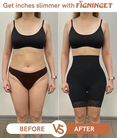 Pantaloni modelatori pentru femei, negri M [4]