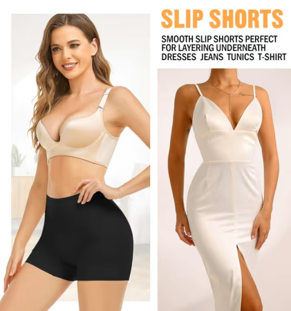 Colanti elastici scurti pentru sport femei, 2 bucati alb/negru, L [3]