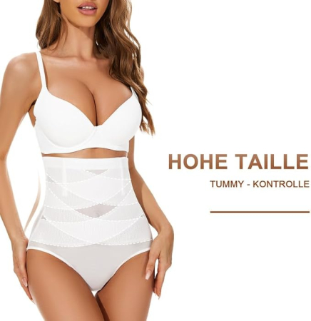 Indispensabili cu talie inalta si control abdomen pentru femei,2Xl [1]