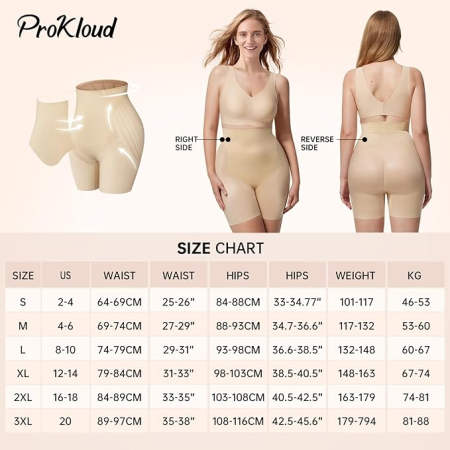 Colanti elastici scurti pentru sport femei, bej, 3XL [5]