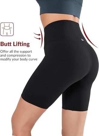 Colanti scurti elastici pentru femei, respirabili, talie inalta, S [5]