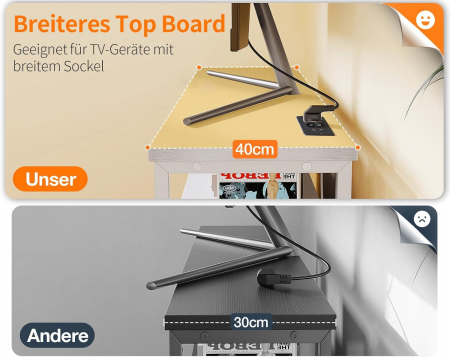 Comoda rama metal, placa ODK, 6 sertare textil, 2 porturi USB, 2 prize de 230v, 100x45x85.2 cm [4]