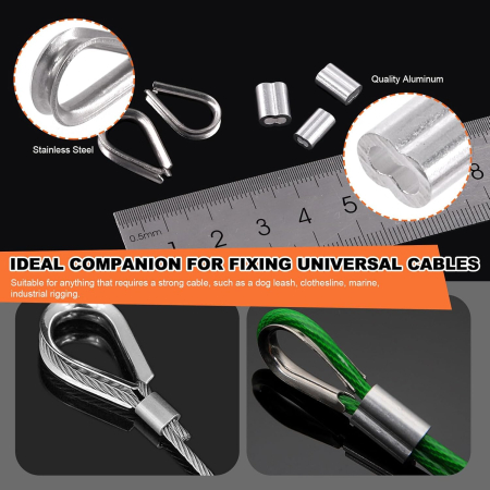 Trusa de sertizat cabluri cu 84 piese, cleste de taiat si cleste de sertizat [5]