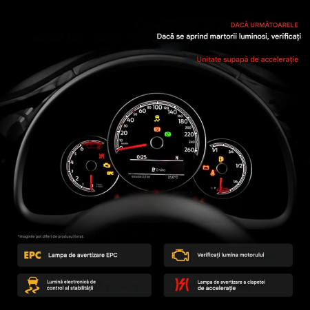Clapetă accelerație electrică 6 pini pentru VW Lupo, Polo, Seat Arosa, Inca, Caddy – 030133062C / 030133062B / 0280750095 [5]