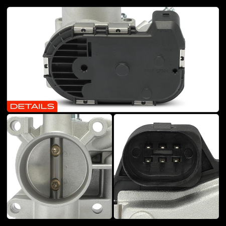 Clapetă accelerație electrică 6 pini pentru VW Lupo, Polo, Seat Arosa, Inca, Caddy – 030133062C / 030133062B / 0280750095 [7]