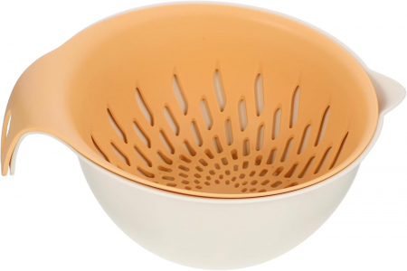 STRECURATORI - Bol 22 cm cu strecuratoare detasabila pentru spalat fructe si legume