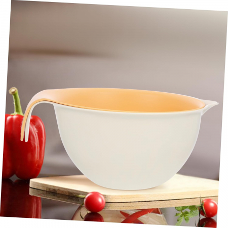 Bol 22 cm cu strecuratoare detasabila pentru spalat fructe si legume [5]