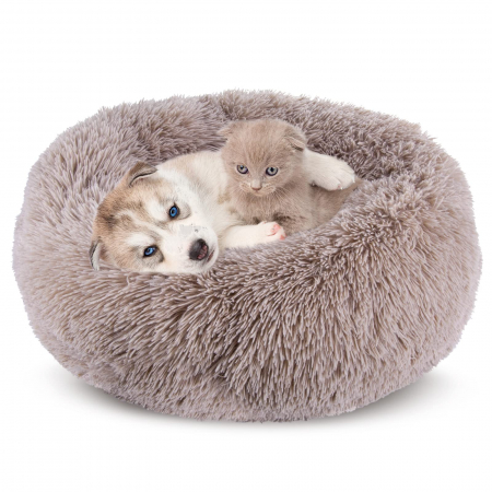 CULCUS ANIMALE COMPANIE - Cos pufos pentru animale de companie 60 cm