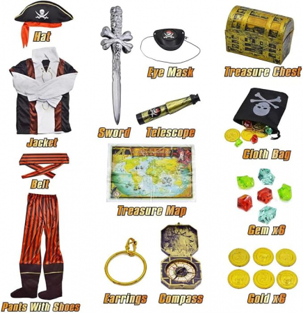 Costum carnaval pirat 4-6 ani [1]