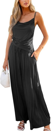 Costume si compleuri dama - Costum casual pentru femei, subtire, respirabil, negru L