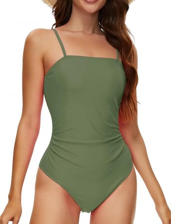 COSTUME BAIE FEMEI - Costum de baie dintr-o bucata pentru femei, Verde L