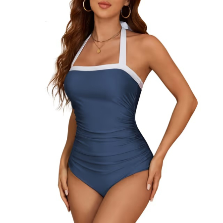 COSTUME BAIE FEMEI - Costum de baie dintr-o bucata pentru femei, albastru S