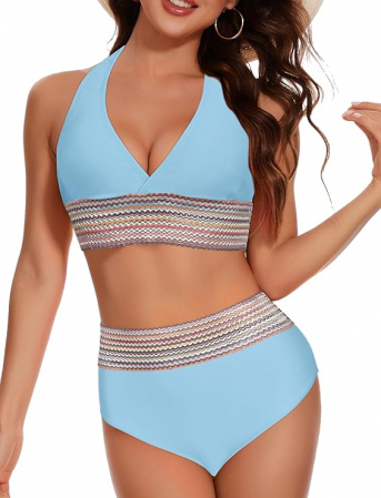 COSTUME BAIE FEMEI - Costum de baie din2 bucati pentru femei, Bleu M