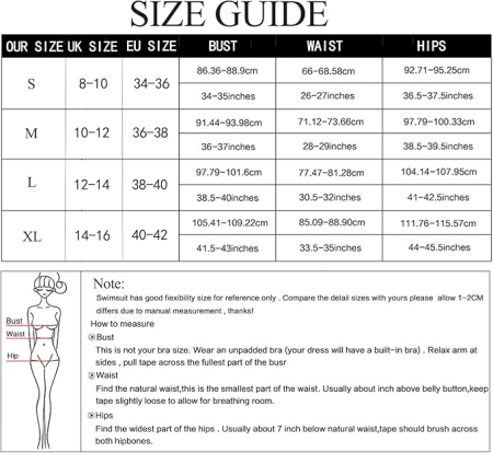 Costum de baie femei dintr-o bucata, cu control al abdomenului,  negru L [5]