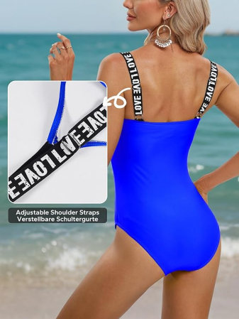 Costum de baie pentru femei, albastru S [1]