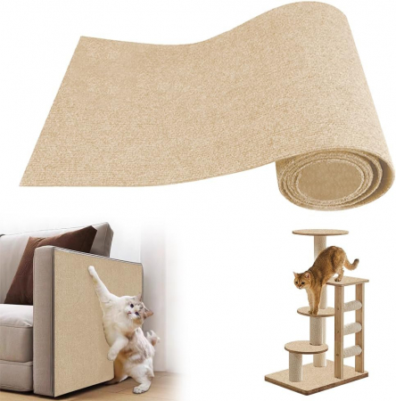 Accesorii litiere - Covoras autoadeziv pentru zgârieturi pisici 200cm x 40cm
