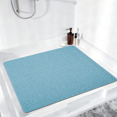 Covorase baie - Covoraș de duș anti-alunecare cu orificii de scurgere 60x60 cm