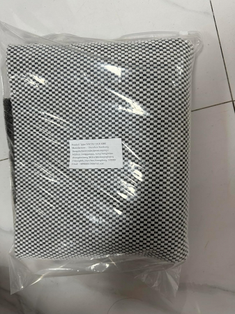 Covoraș de duș anti-alunecare 40x80cm,  moale cu orificii de scurgere, fără ventuze, gri [6]