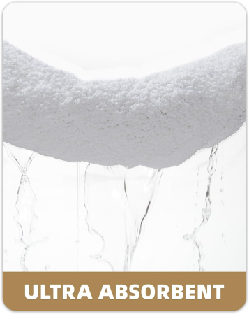 Covoraș alb de baie anti-alunecare 44x76cm,  moale si lavabil [5]