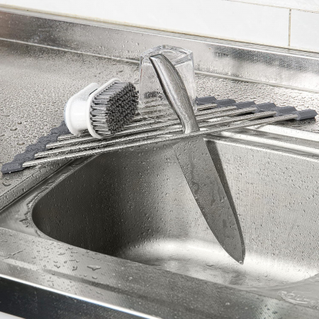 Scurgator de vase practic, pe colt 41.1x22.9x1.5 cm [6]