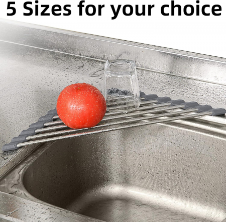 Scurgator de vase practic, pe colt 41.1x22.9x1.5 cm [1]