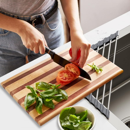 Scurgator de vase practic, pe colt 41.1x22.9x1.5 cm [5]