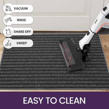 Covoraș aspru de intrare, anti-alunecare, gri 43,5 x 75 cm [6]