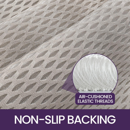 Covoraș moale de duș anti-alunecare, lavabil, negru 50x80 cm [5]