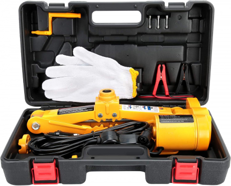 Cric electric pentru mașină 3T, ridicare 12-35 cm sau 17-42 cm [8]