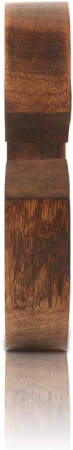 Litera ornamentala sculptata in lemn maro,  20x15x4cm [5]