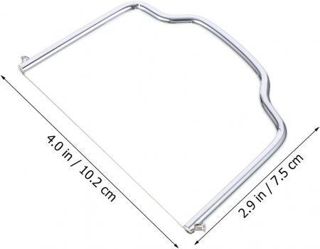 Feliator de branza din otel inoxidabil, 10.2x7.5 cm set 2 bucati [4]