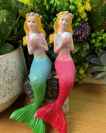 Decoratiune de gradina 24 cm, sirena [6]