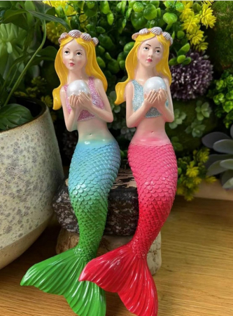 Decoratiune de gradina 24 cm, sirena [2]