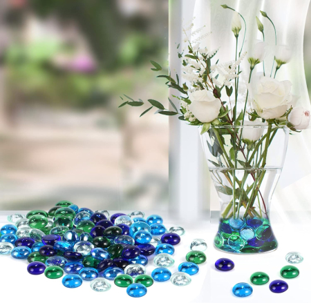 accesorii acvarii - Decoratiuni din sticla colorata, 800 gr 1.77 cm
