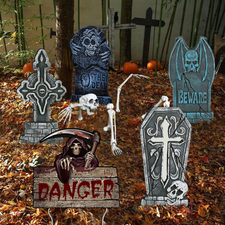 Decoratiuni inspaimantatoare impermeabile pentru petreceri- set 7 piese [1]