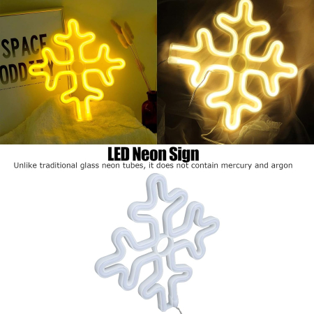 Decoratiune luminoasa impermeabila Fulg, 25x25.5 cm [6]