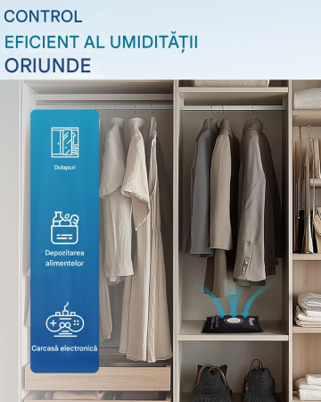 Dezumidificator universal cu gel de siliciu cu indicator, 2x400 gr [2]