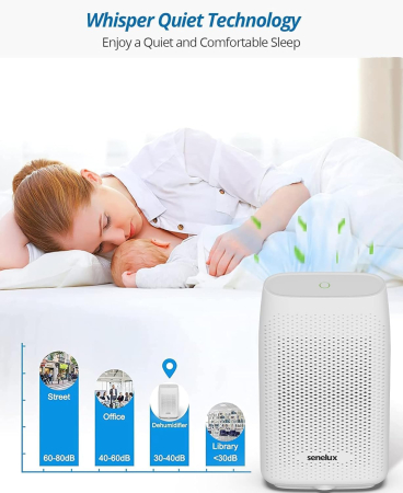 Dezumidificator de comfort ultra silentios, 2000 ml [3]