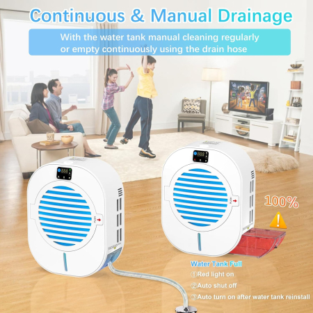 Dezumidificator de comfort ultra silentios, 1000 ml [3]