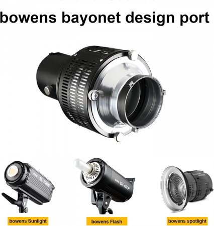 Difuzor de bliț cu reflector Snoot de focalizare cu montură Bowens din metal pentru fotografie cu efect artistic [1]