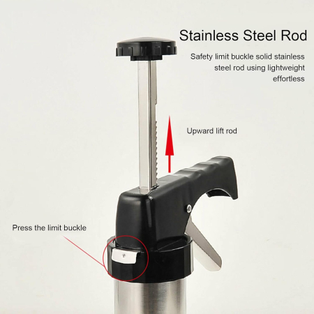 Dozator manual de aluat pentru biscuiti 430 ml cu accesorii [4]