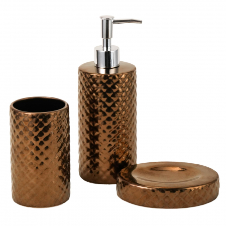dispensere - Accesorii baie din ceramica, set dozator lichide, pahar, suport sapun