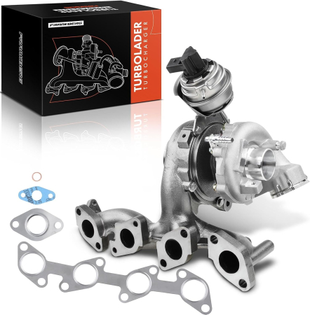 Piese auto - Turbosuflantă GTB1749VM, 2.0 TDI, Audi VW Seat Skoda, Cod 757042-0010 / 03G253019N