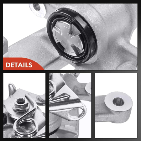 Etrier Frână Spate Stânga, Lucas, Piston 33,9 mm, pentru Fiat 500/Panda/Punto, Lancia [6]