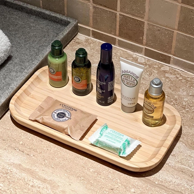 Farfurii din bambus 25 x 14 x 2 cm set 4 buc [3]