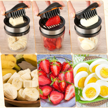 Feliator cu pahar pentru oua, fructe, legume, set cu 3 forme [1]