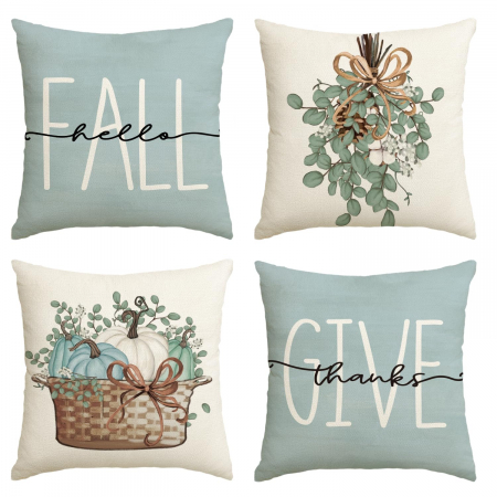 ACCESORII PAT - Fete de perini 45x45 4buc "FALL GIVE"